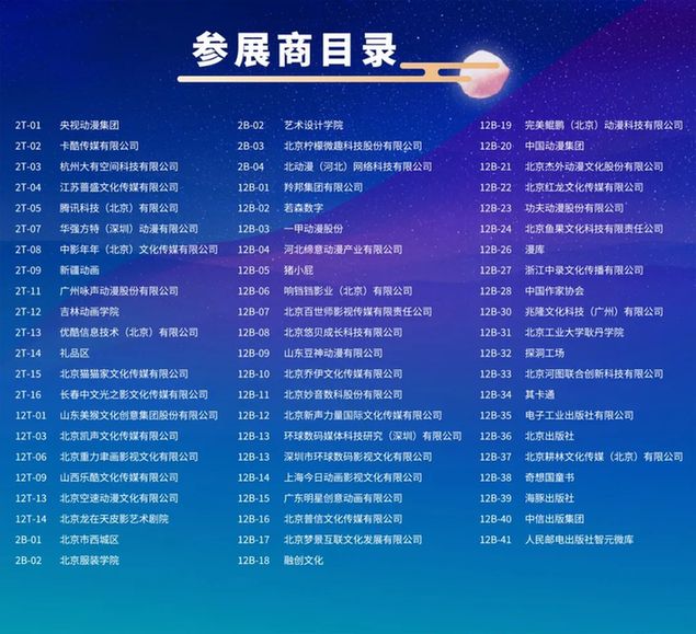 参观指南:四张图get中国北京动画周的精彩!