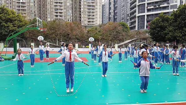 音乐花样跳绳跳出健康生活 音乐花样跳绳跳出健康生活
