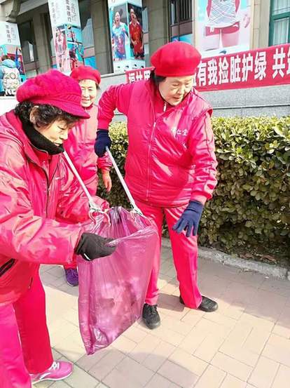 福林里社区巾帼志愿者团队