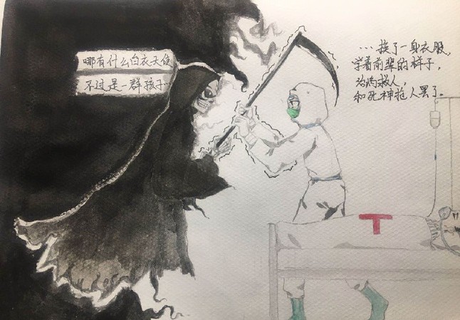 “小家大爱 童心战疫”全国中小学生作品展播【书画类第二批】