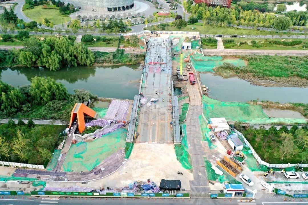 新桥来啦!全速推进