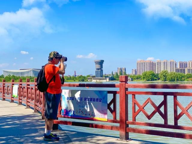 蓝天+ 绿意+ 生态+ 浐灞幸福加“靓”!