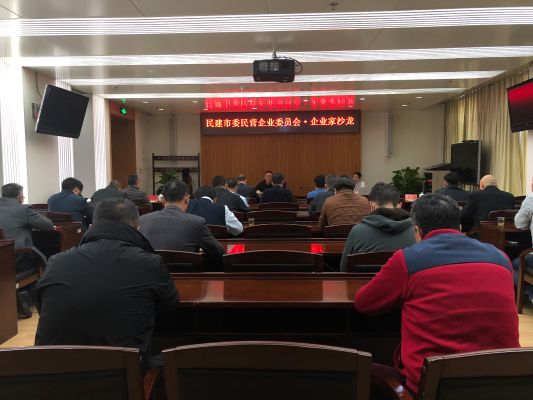 民建市委民营企业委员会召开2020年工作总结会