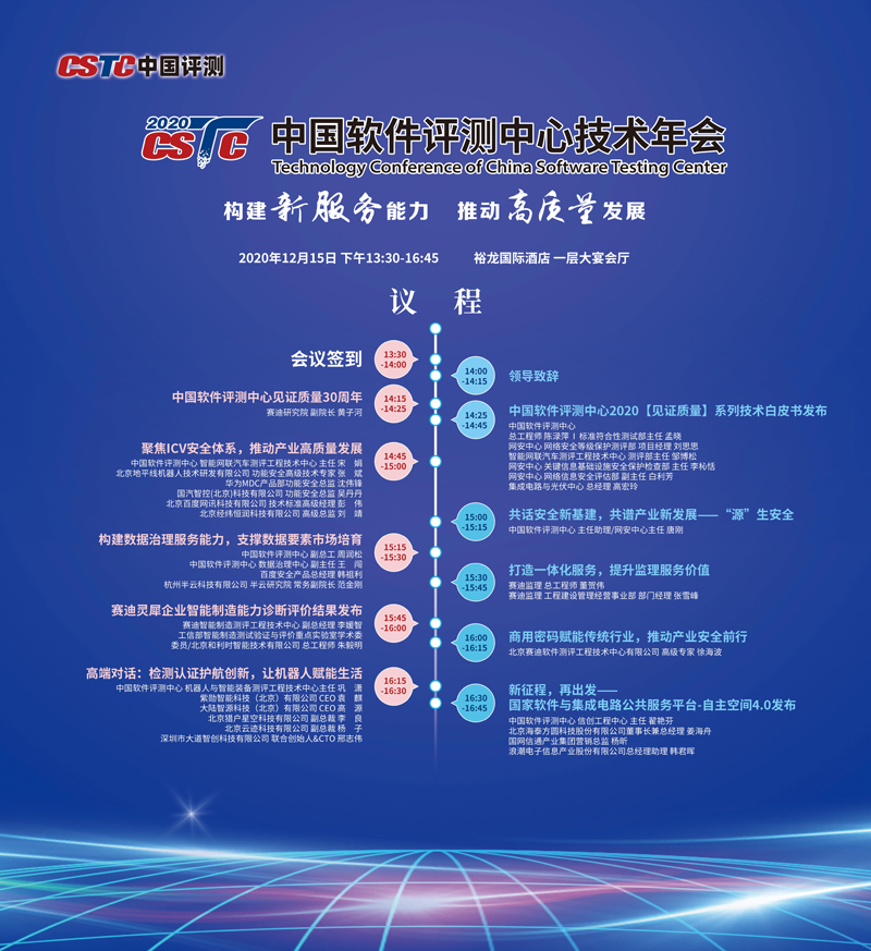 直播 | 2020中国软件评测中心技术年会主论坛