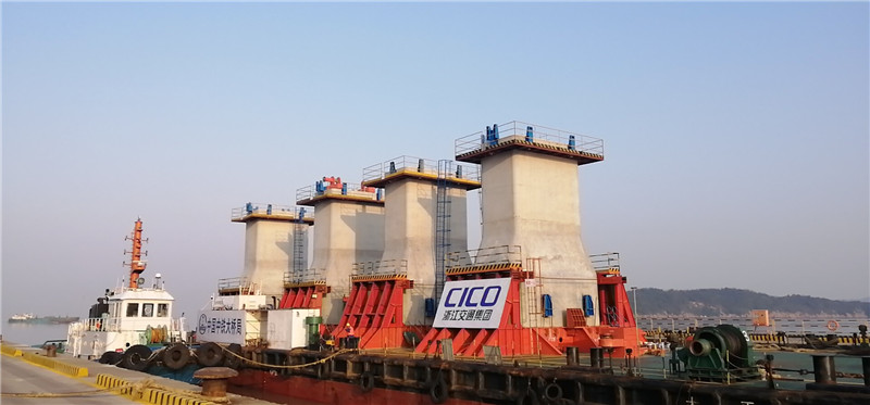 距离主线贯通目标再近一步!浙江交通集团舟岱大桥墩身全部架设完成 距离主线贯通目标再近一步!浙江交通集团舟岱大桥墩身全部架设完成