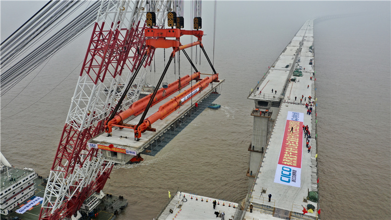 这一超级工程距通车又进一步 宁波舟山港主通道实现主线贯通 这一超级工程距通车又进一步 宁波舟山港主通道实现主线贯通