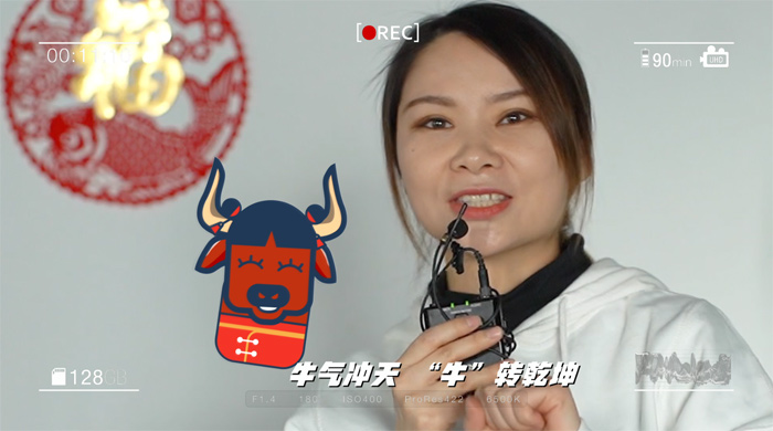 Vlog丨忘词、笑场、NG……却被这次就地过年街采暖到了