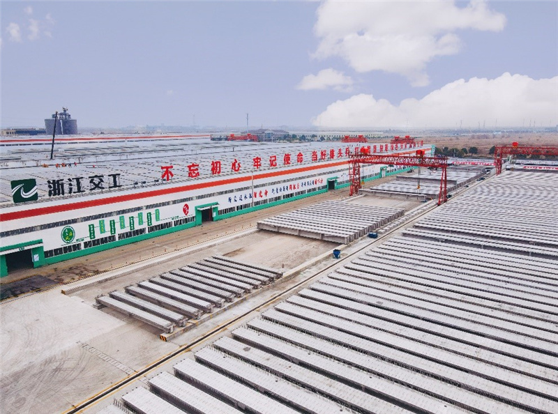 杭绍甬高速杭绍段项目预制梁板突破1000片大关 杭绍甬高速杭绍段项目预制梁板突破1000片大关