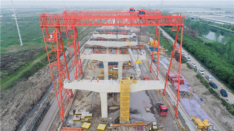 杭绍甬高速杭绍段项目驶上建设快车道 杭绍甬高速杭绍段项目驶上建设快车道