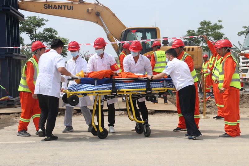 杭绍甬高速杭绍段开展“无脚本”应急救援演练 杭绍甬高速杭绍段开展“无脚本”应急救援演练