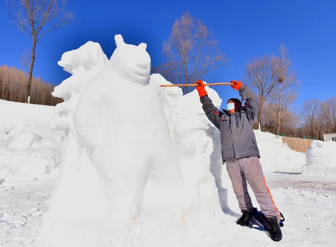 美｜玉渡山“雪世界”添彩“最美冬奥城”