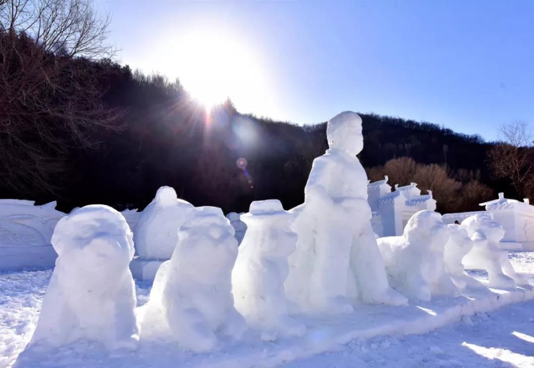 美｜玉渡山“雪世界”添彩“最美冬奥城”