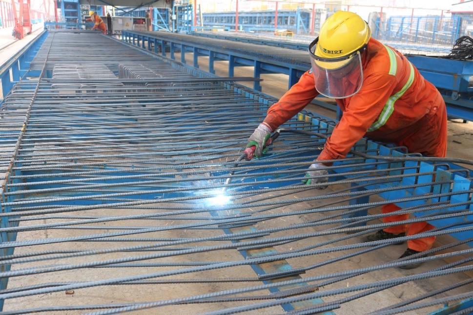 杭绍甬高速杭绍段梁板预制突破500片大关 杭绍甬高速杭绍段梁板预制突破500片大关
