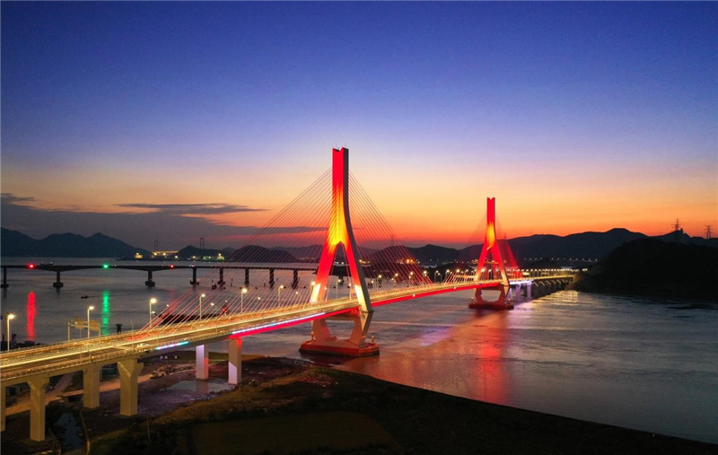 浙江舟山富翅门大桥通过竣工质量评定 浙江舟山富翅门大桥通过竣工质量评定