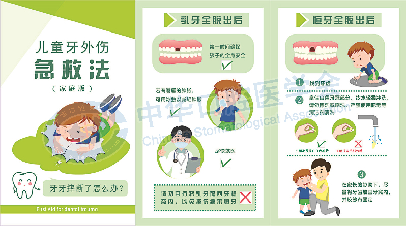 儿童牙外伤急救法