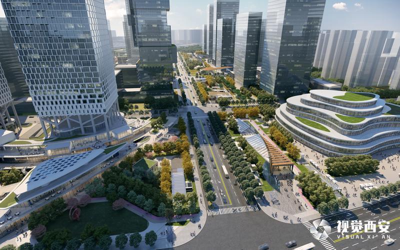一座引领未来的“立体城市”在大西安新中心呼之欲出