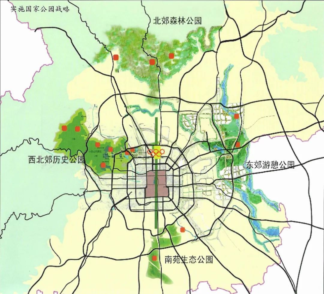 基于总体规划视角的北京城市生态规划发展与演变