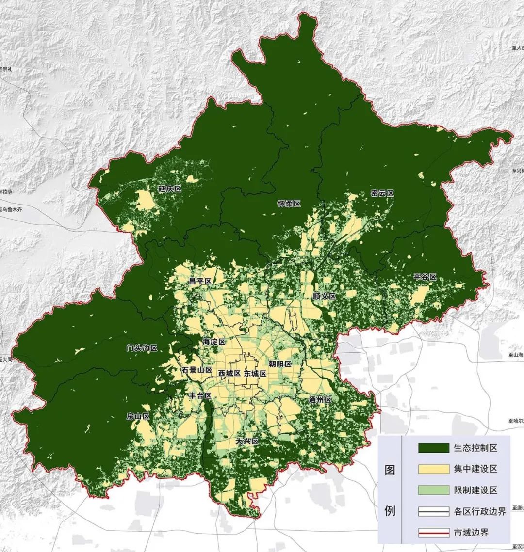 基于总体规划视角的北京城市生态规划发展与演变