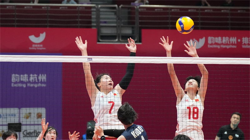 赛场直击丨首届亚洲U16女排锦标赛落幕 日本中国分获冠亚军