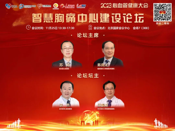 CCHC2023|向定成：建设以胸痛中心为抓手的全方位管理体系