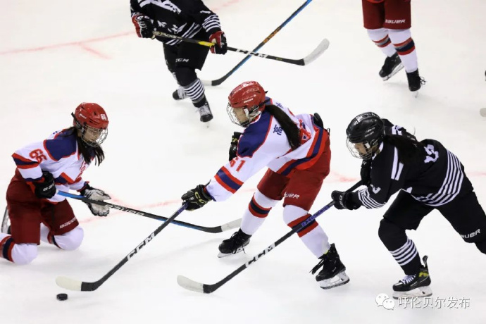 全国青年女子冰球锦标赛暨“十四冬”女子冰球资格赛开赛