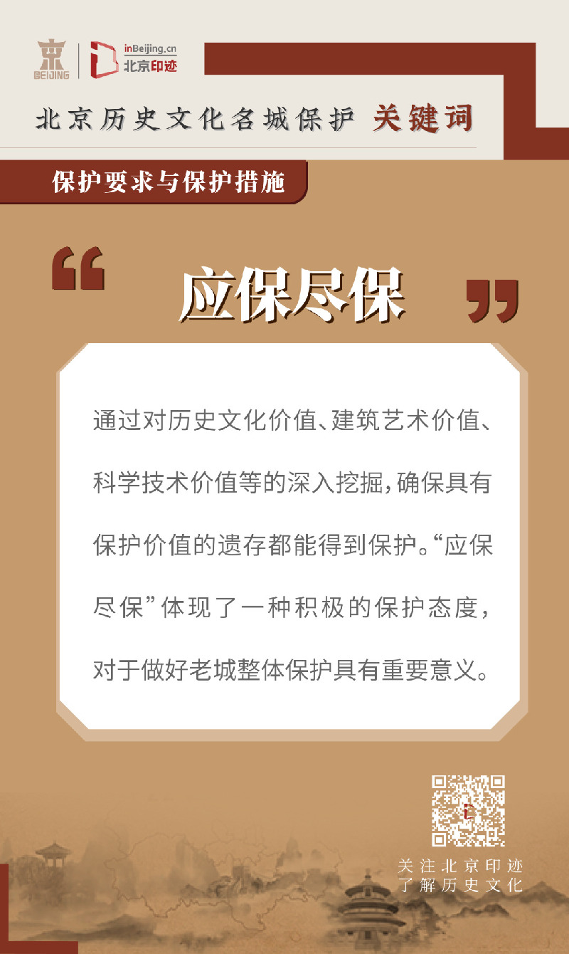 北京历史文化名城保护关键词丨北京历史文化名城的保护要求