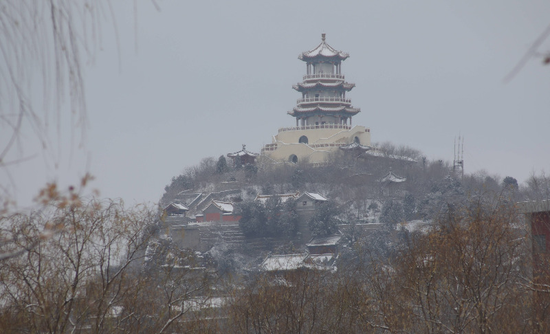 北京在行动丨西眺永定河！石景山功碑阁修缮完成即将开放