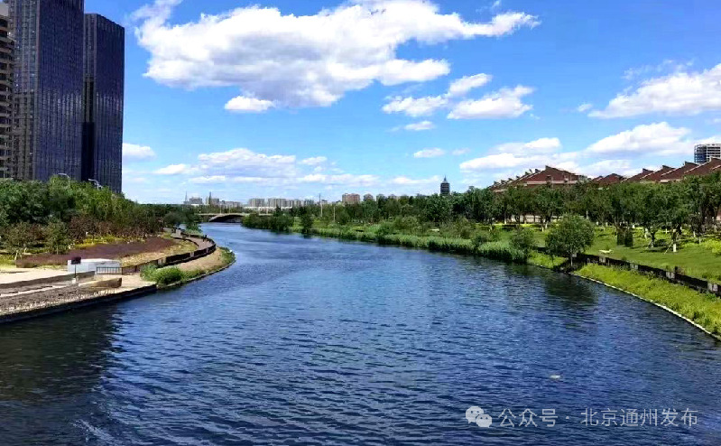 北京在行动丨通惠河通州段将再现“长桥映月”美景