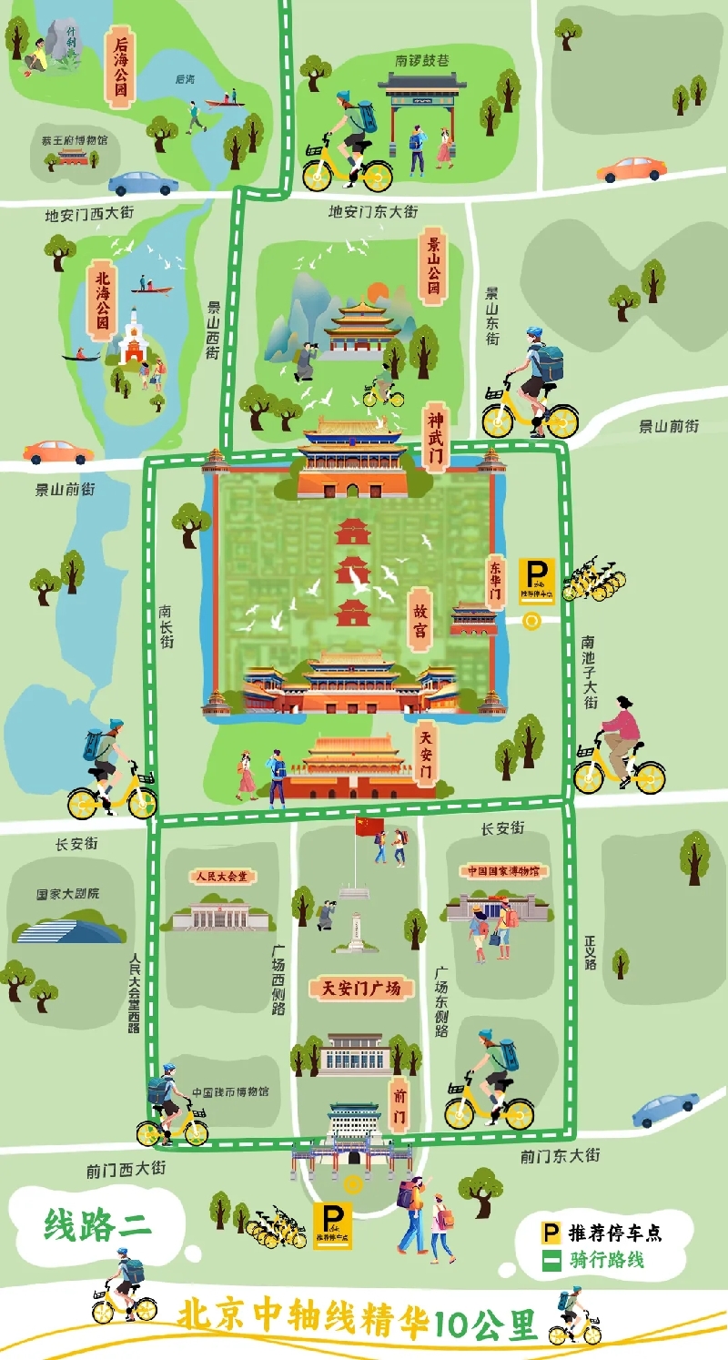 京城周末丨“五一”City Ride，在北京留下“骑迹”