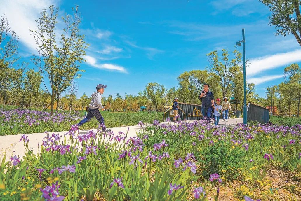 北京一张蓝图推动花园城市建设