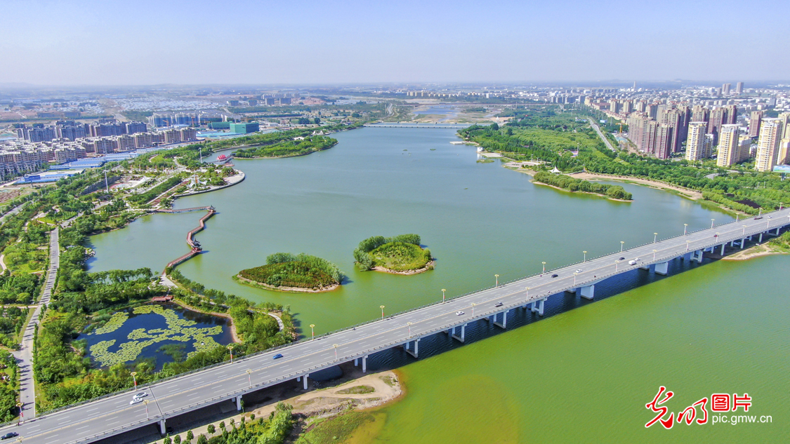 沭河两岸景色秀丽