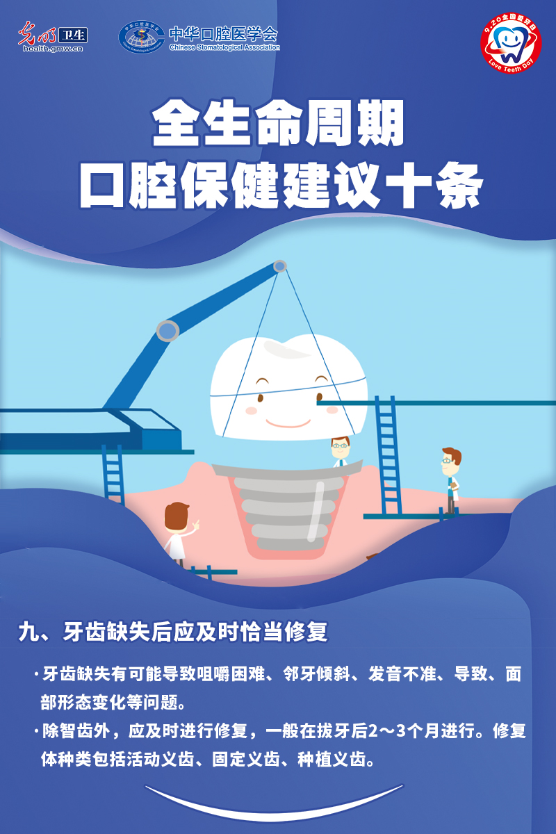 【科普海报】全生命周期口腔建议发布：从婴儿到老年，健康笑容不缺席