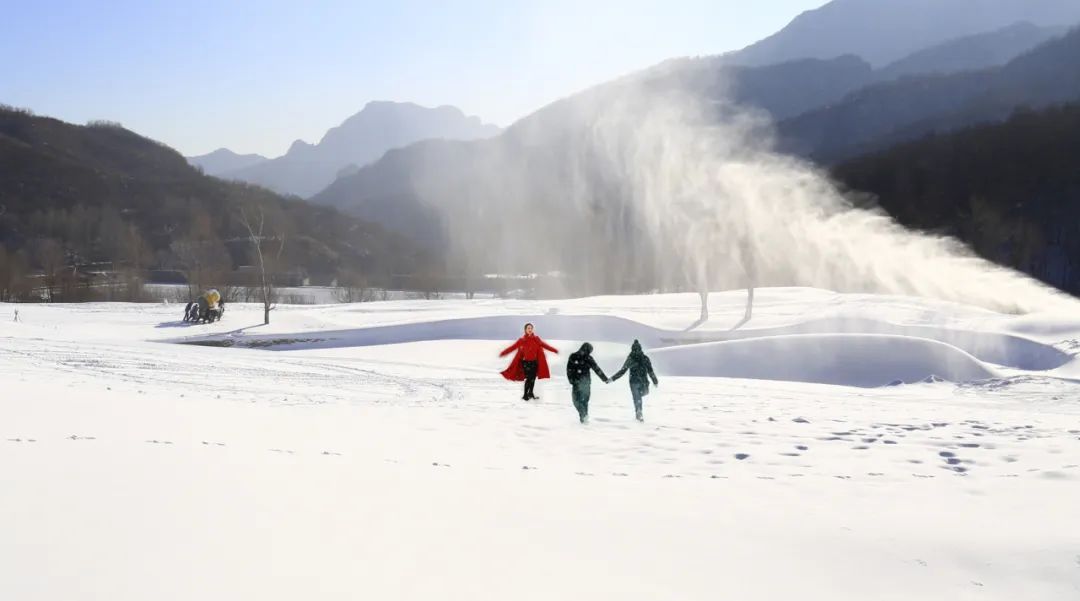 造雪全面展开！玉渡山冰雪嘉年华带你“嗨”整冬！