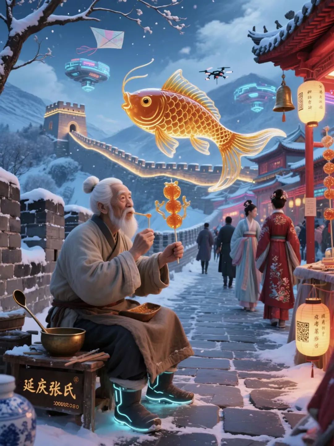 @“甲亢哥”!来看延庆“赛博化”——