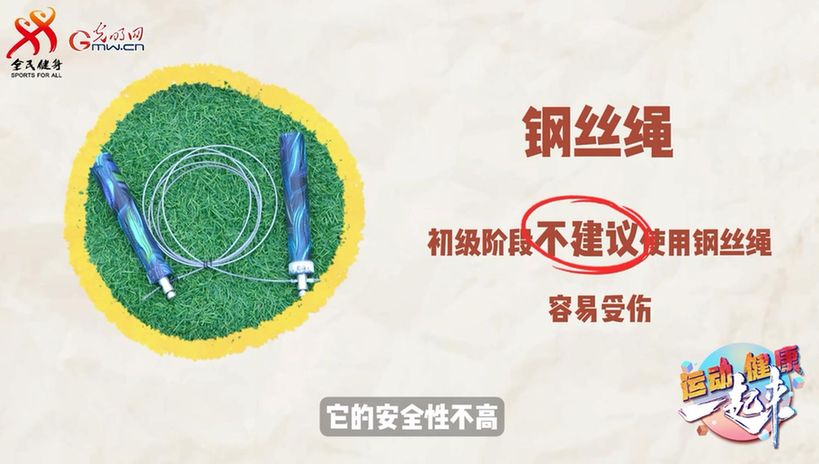 运动健康 一起来丨新手如何挑选跳绳？这3个技巧很关键
