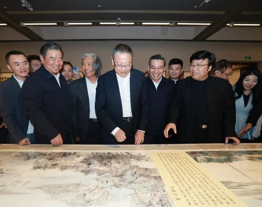 “共绘一江清水”第四届“风雨同舟”民革全国书画作品展开幕