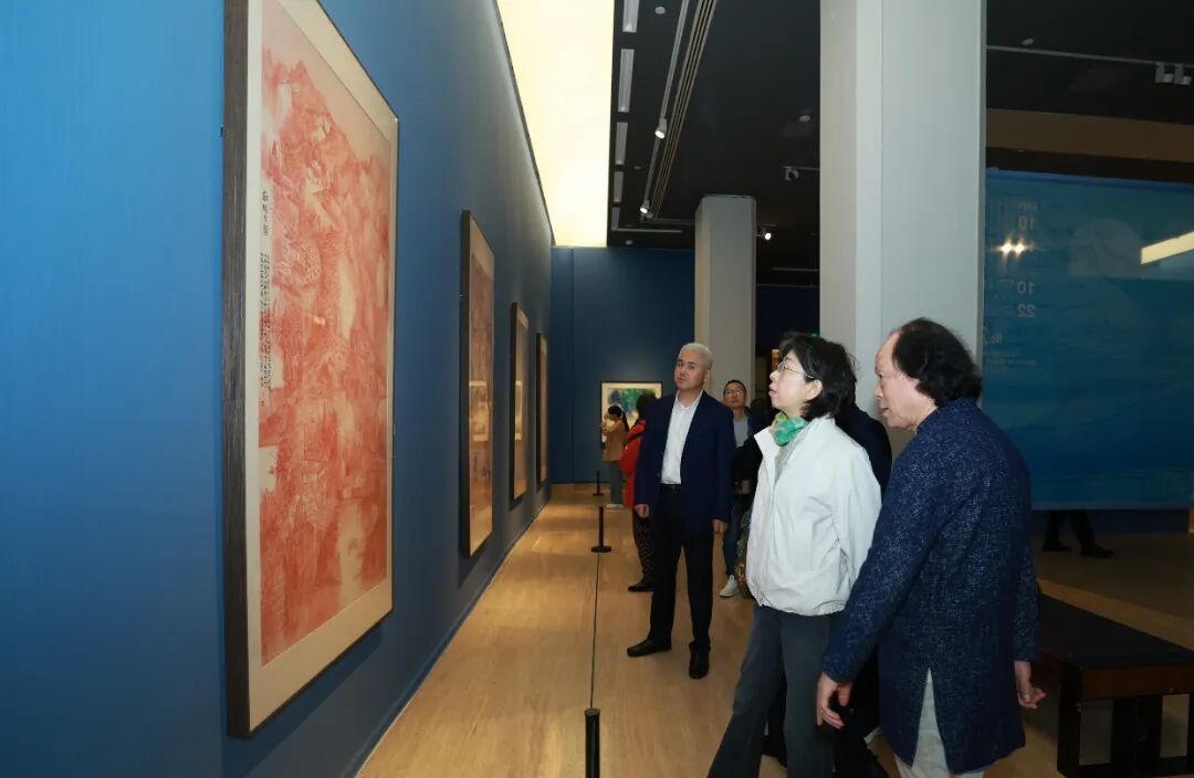 “共绘一江清水”第四届“风雨同舟”民革全国书画作品展开幕