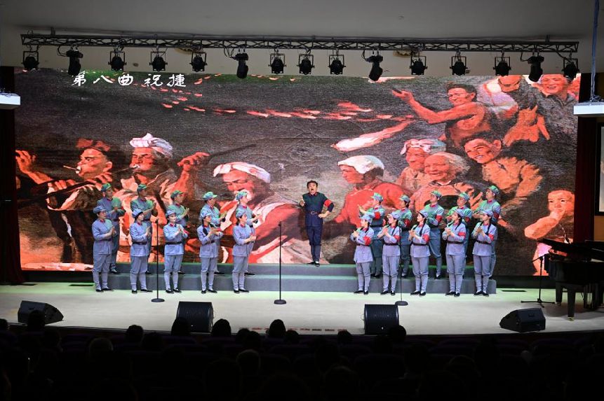 传承红色基因，筑牢强国之志！《长征组歌》开大燃情开讲