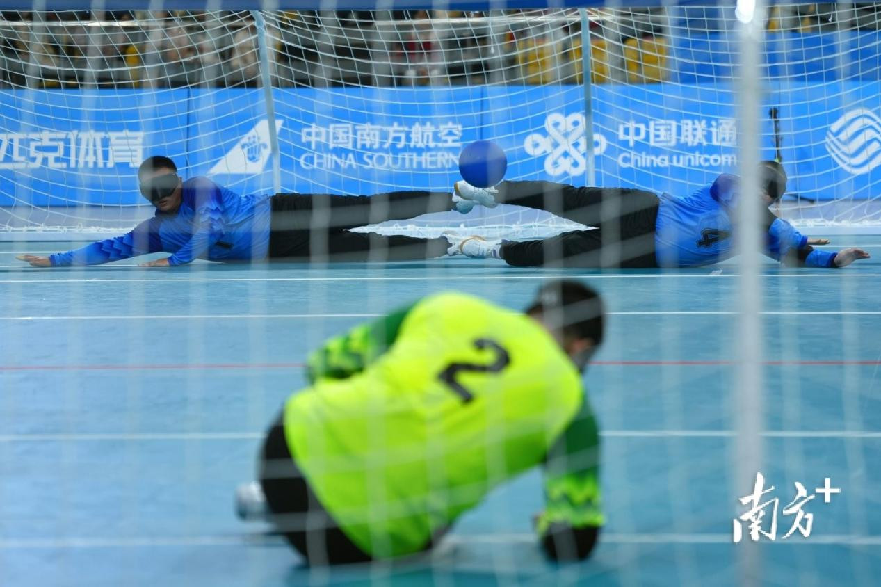 残特奥会盲人门球项目正式开赛 18支队伍101名运动员参赛