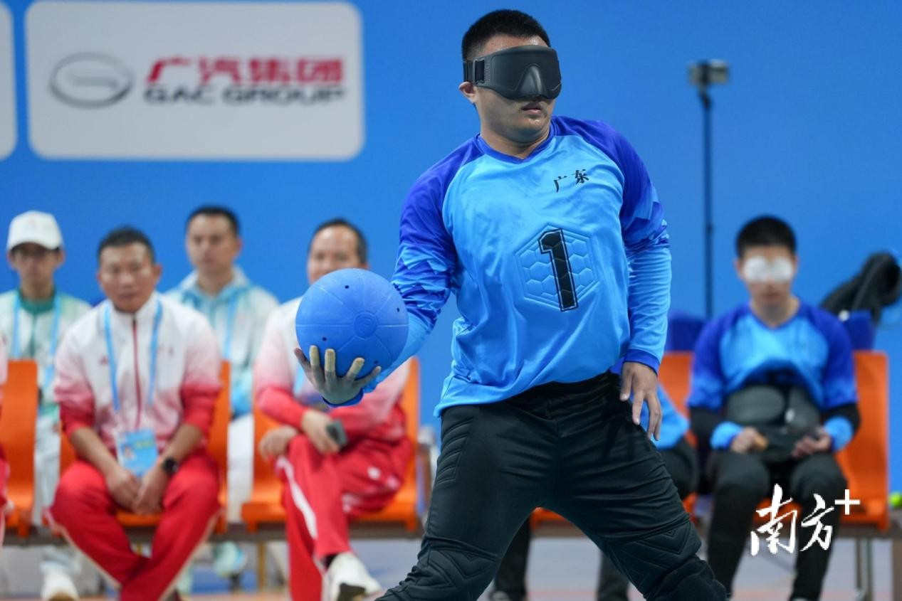 残特奥会盲人门球项目正式开赛 18支队伍101名运动员参赛