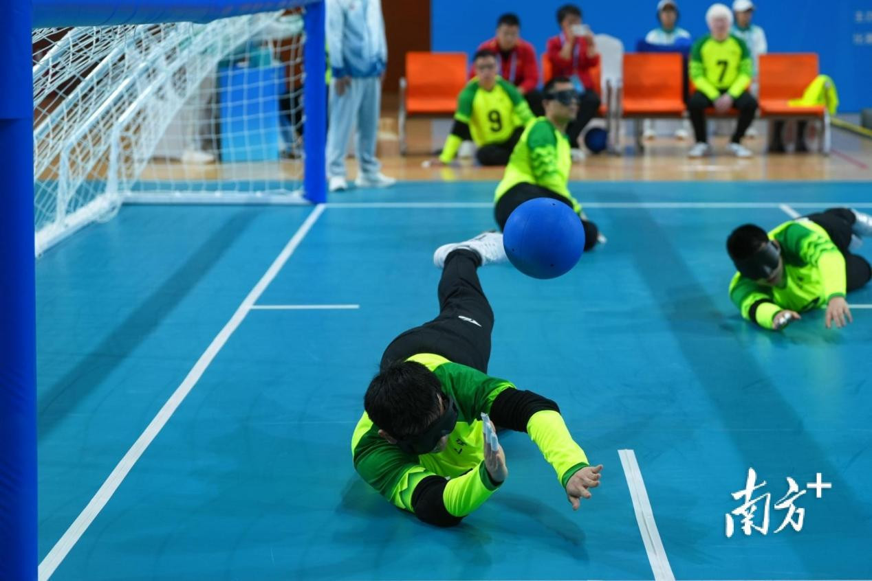 残特奥会盲人门球项目正式开赛 18支队伍101名运动员参赛