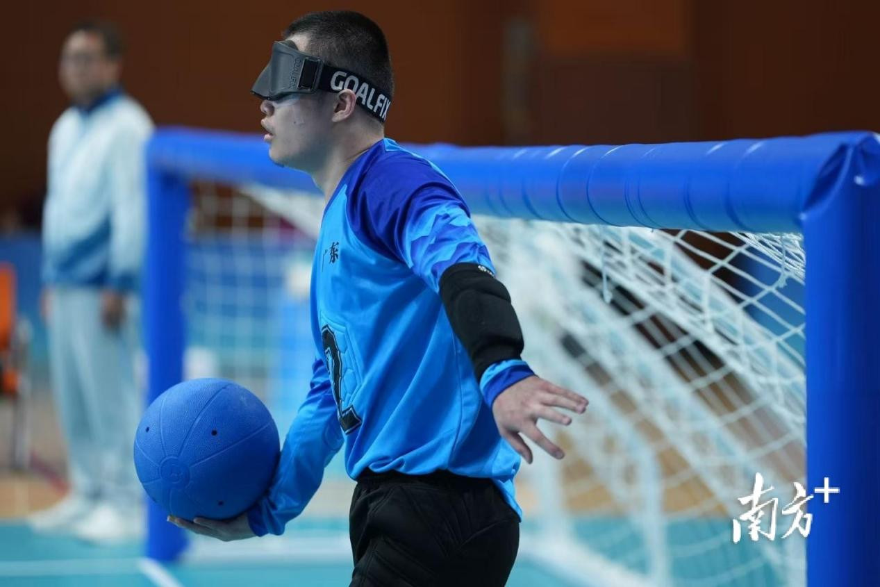 残特奥会盲人门球项目正式开赛 18支队伍101名运动员参赛