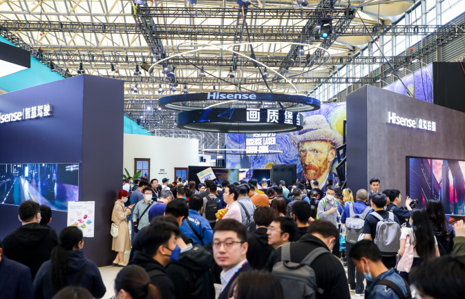 AWE2023|车载显示、XR虚拟拍摄,海信视像全场景矩阵亮相AWE AWE2023|车载显示、XR虚拟拍摄,海信视像全场景矩阵亮相AWE