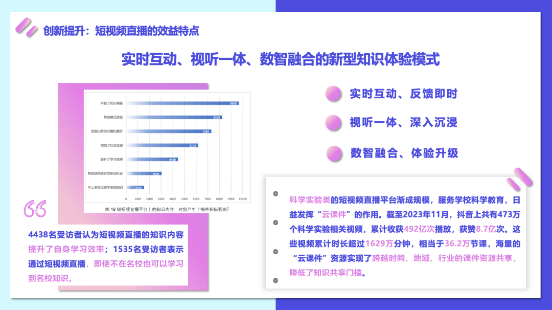 清华学术报告：学无界，共此间-短视频直播与知识学习