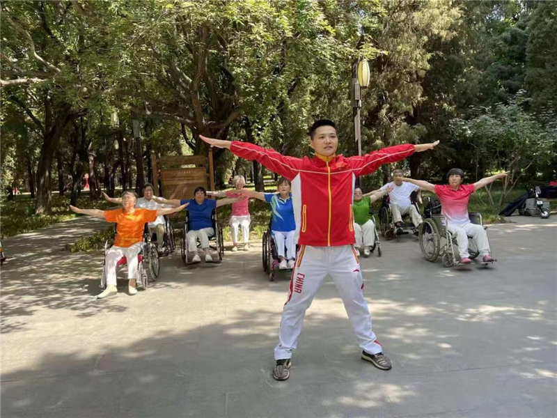 残疾人体育工作典型案例--首都体育学院“体育助残”