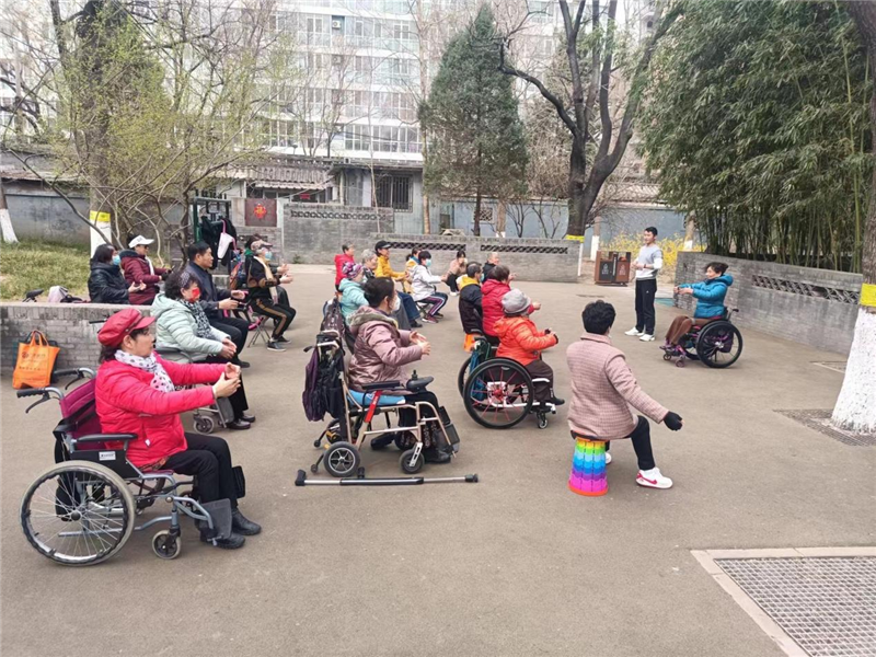 残疾人体育工作典型案例--首都体育学院“体育助残”