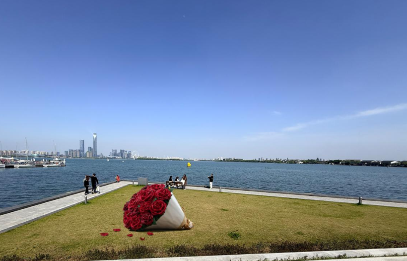 金鸡湖空降甜蜜打卡地标!