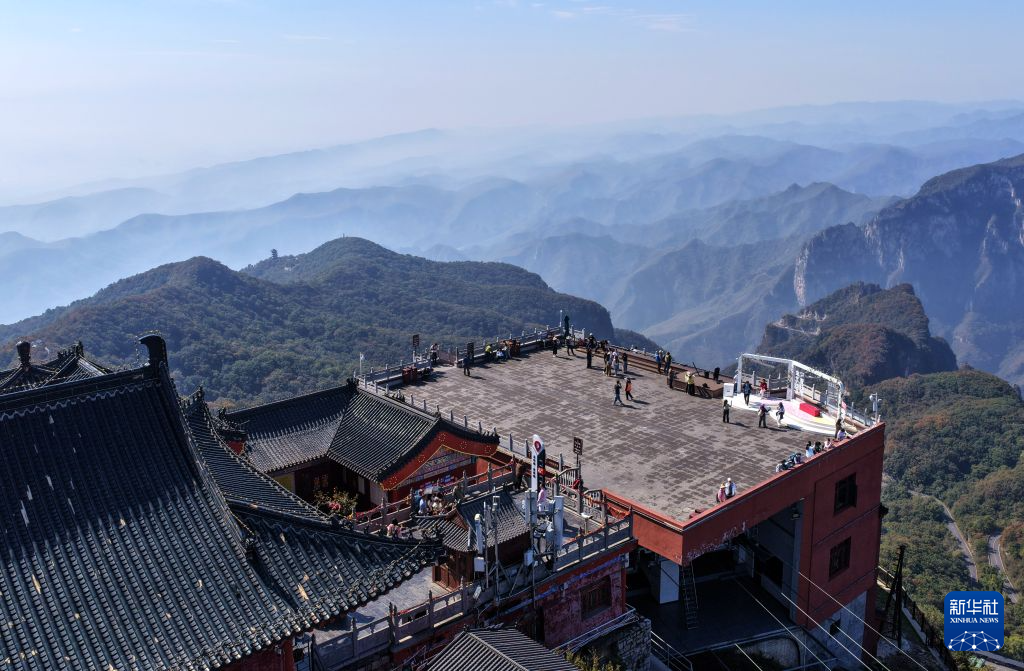 河南云台山:重阳将至 登高揽胜正当时