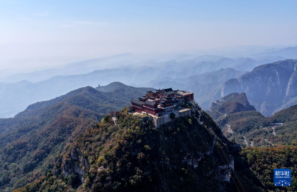 河南云台山:重阳将至 登高揽胜正当时